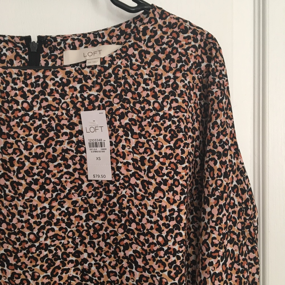 NWT leopard print dress